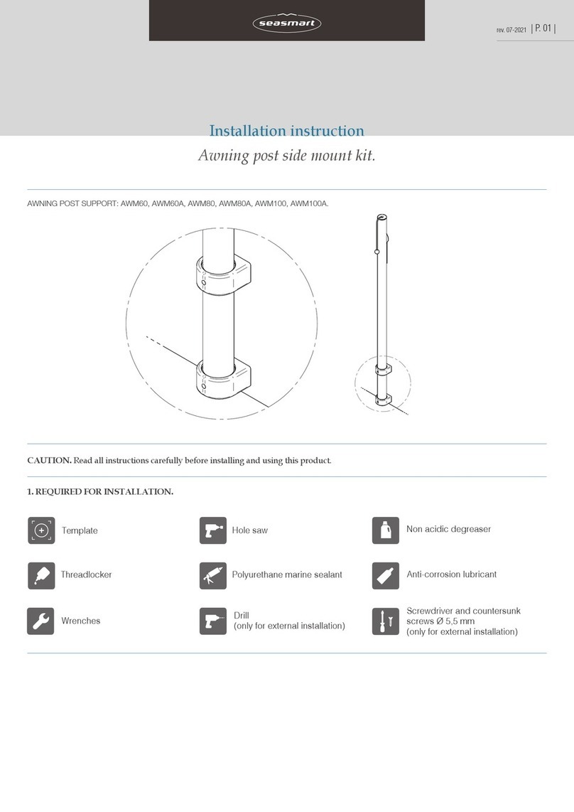 seasmart AWM60 installation instructions