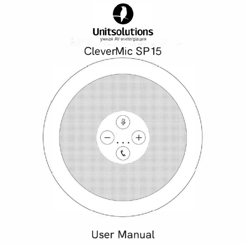 Unitsolutions CleverMic SP15 user manual