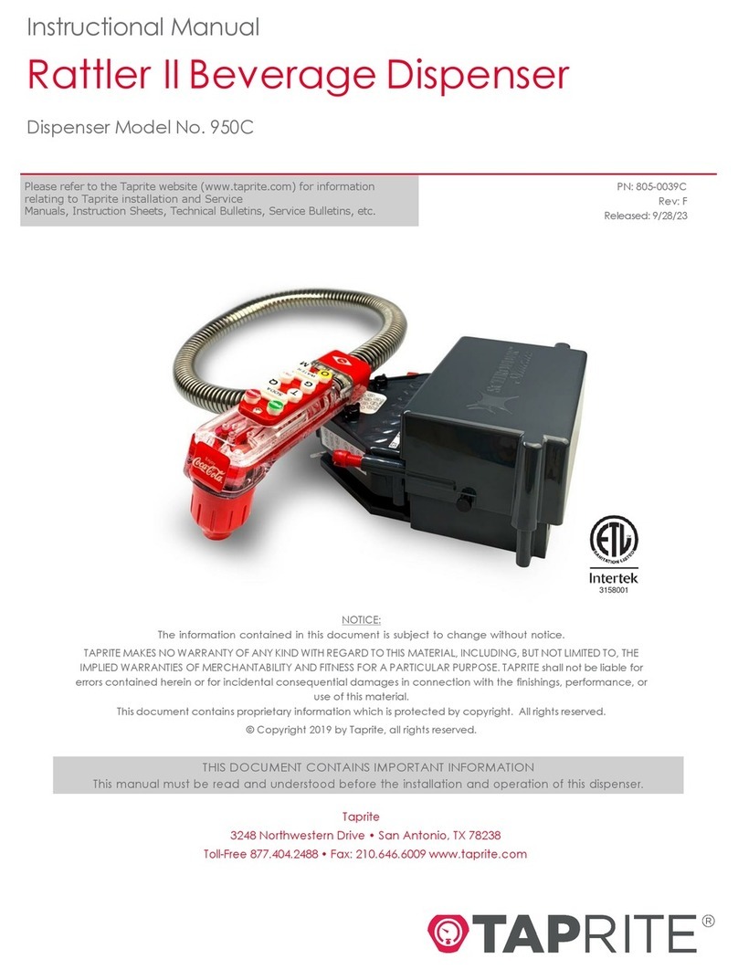 TAPRITE Rattler II Instructional manual TAPRITE Rattler II Instructional manual