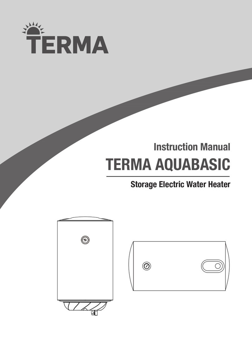 TERMA Aquabasic 30 instruction manual