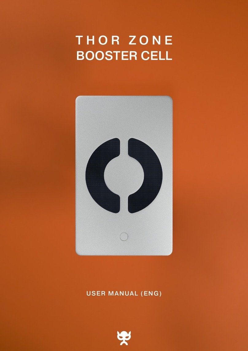 THOR ZONE Booster Cell user manual