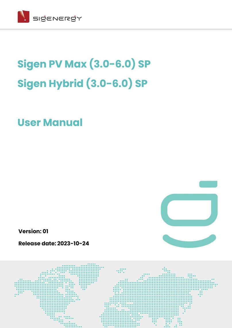Sigenergy Sigen PV Max 3.0 SP user manual