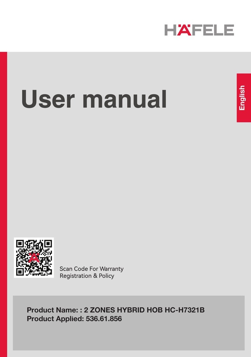 Häfele HC-H7321B user manual