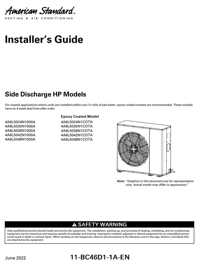 American Standard 4A6L5024N1000A Assembly instructions American Standard 4A6L5024N1000A Assembly instructions