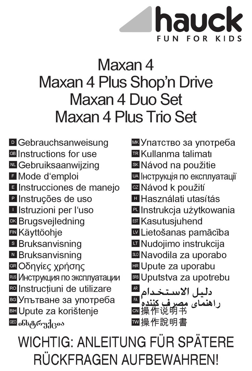Hauck Maxan 4 Instructions for use