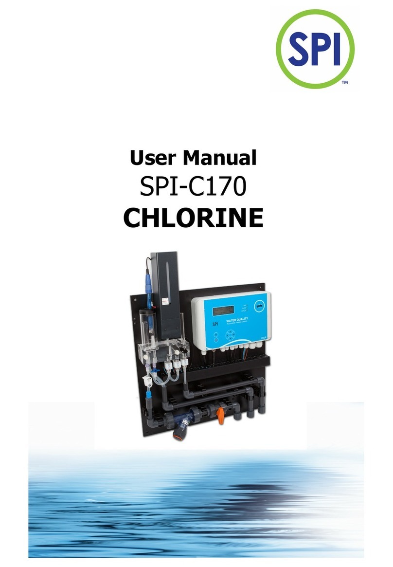 SPI C170 CHLORINE user manual