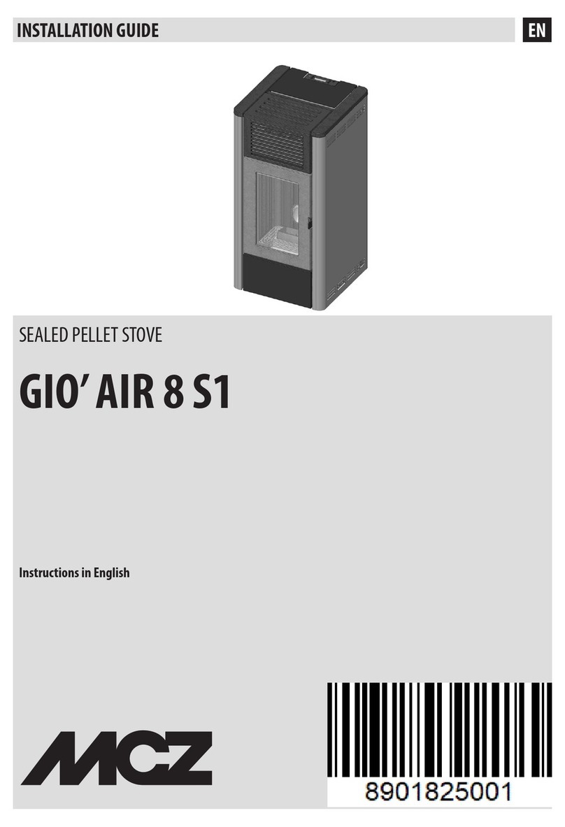 MCZ GIO' AIR 8 S1 User manual