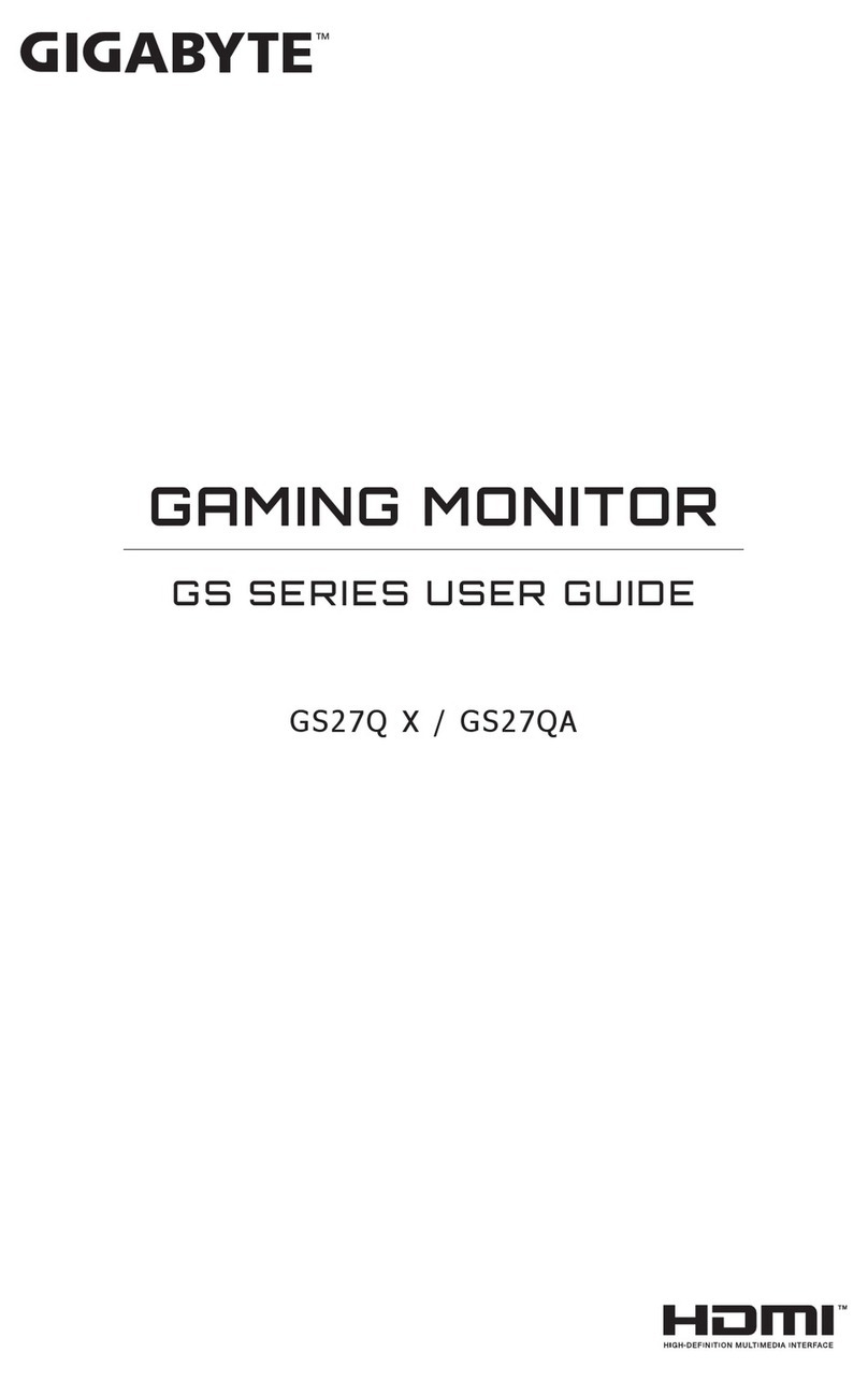 Gigabyte GS27Q X User manual