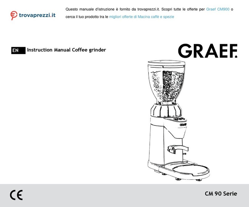 Graef CM90 instruction manual