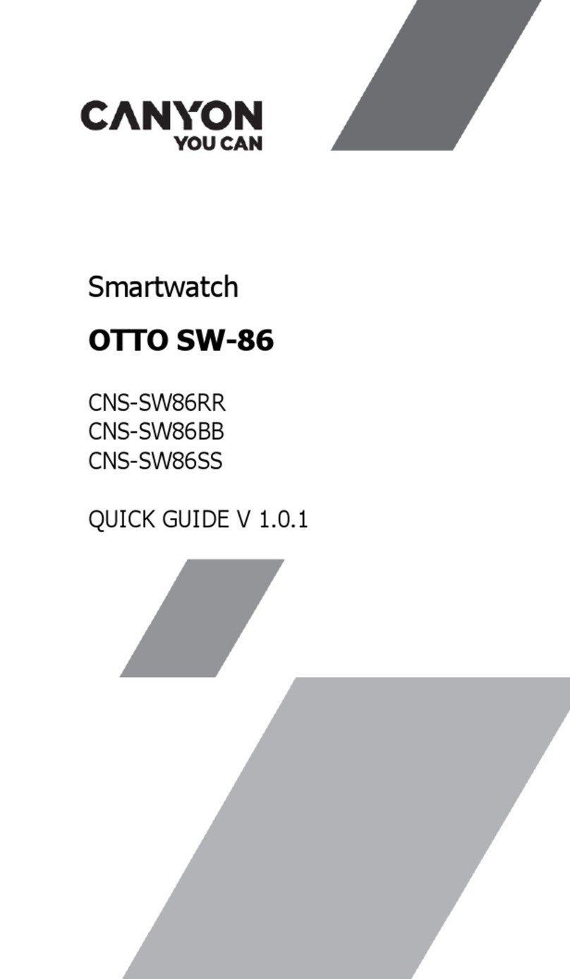 Canyon OTTO SW-86 User manual Canyon OTTO SW-86 User manual
