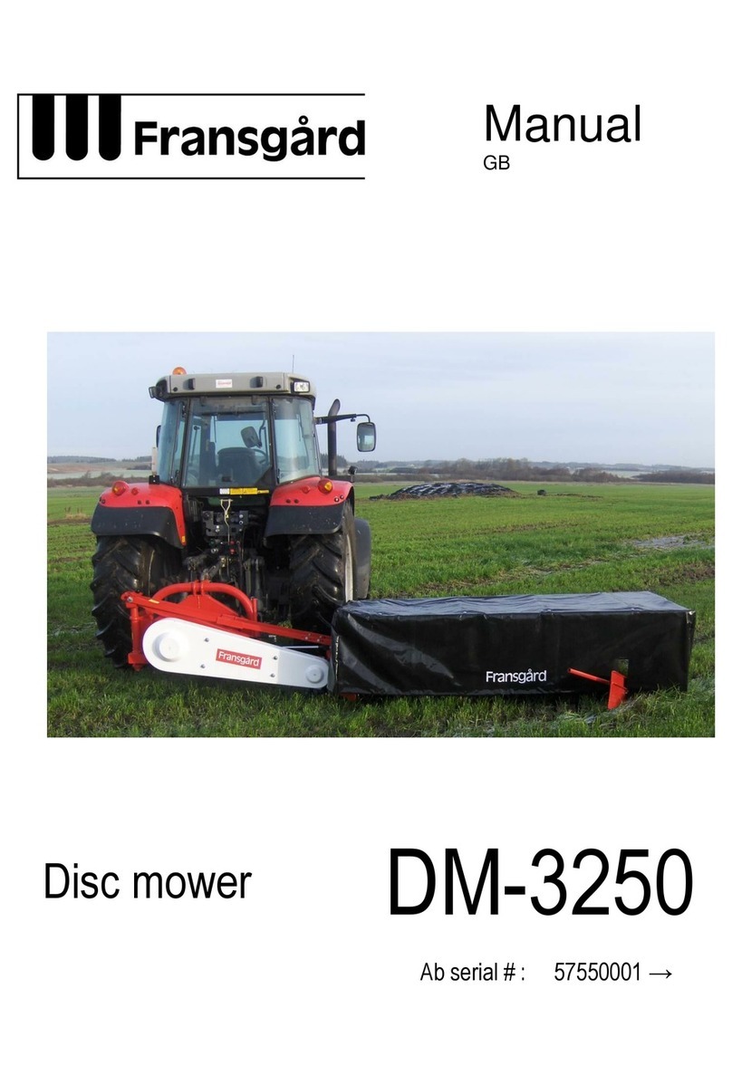 Fransgard DM-3250 User manual