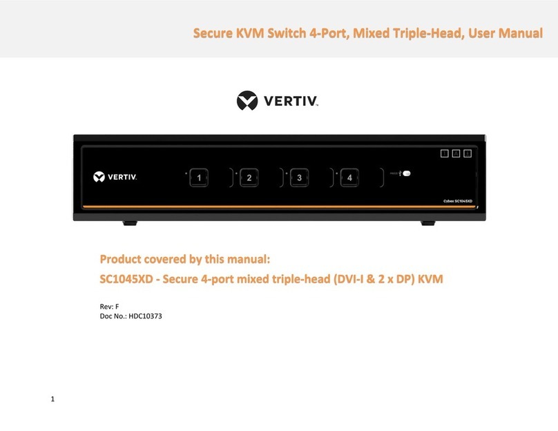 Vertiv SC1045XD User manual