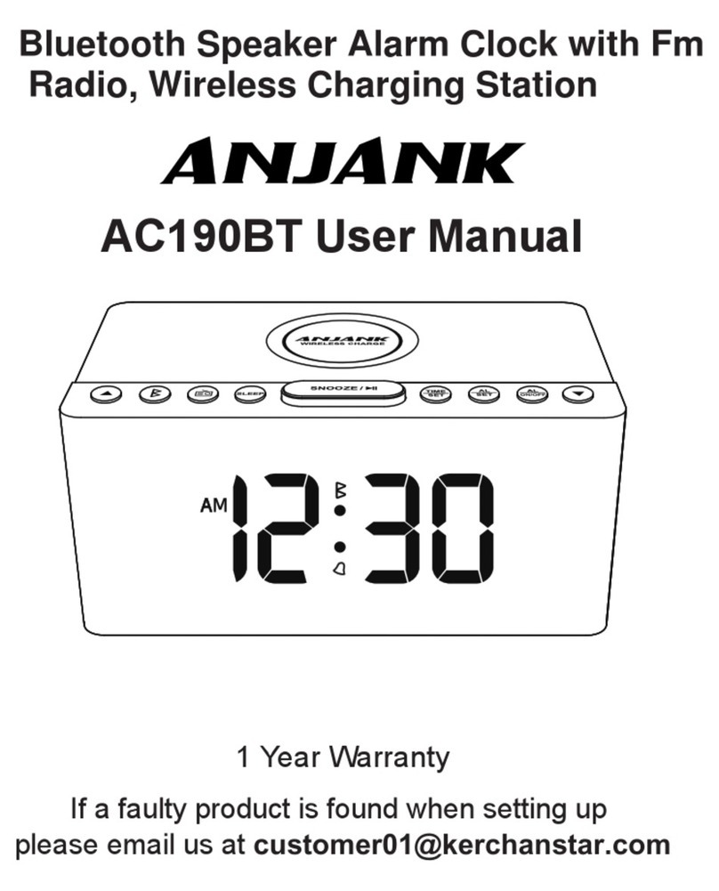 ANJANK AC190BT user manual