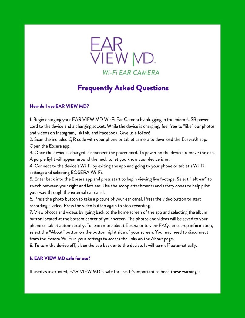 Eosera EAR VIEW MD Faq