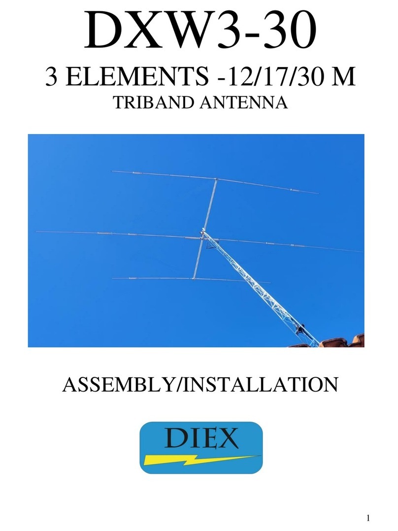 DIEX DXW3-30 Assembly and installation