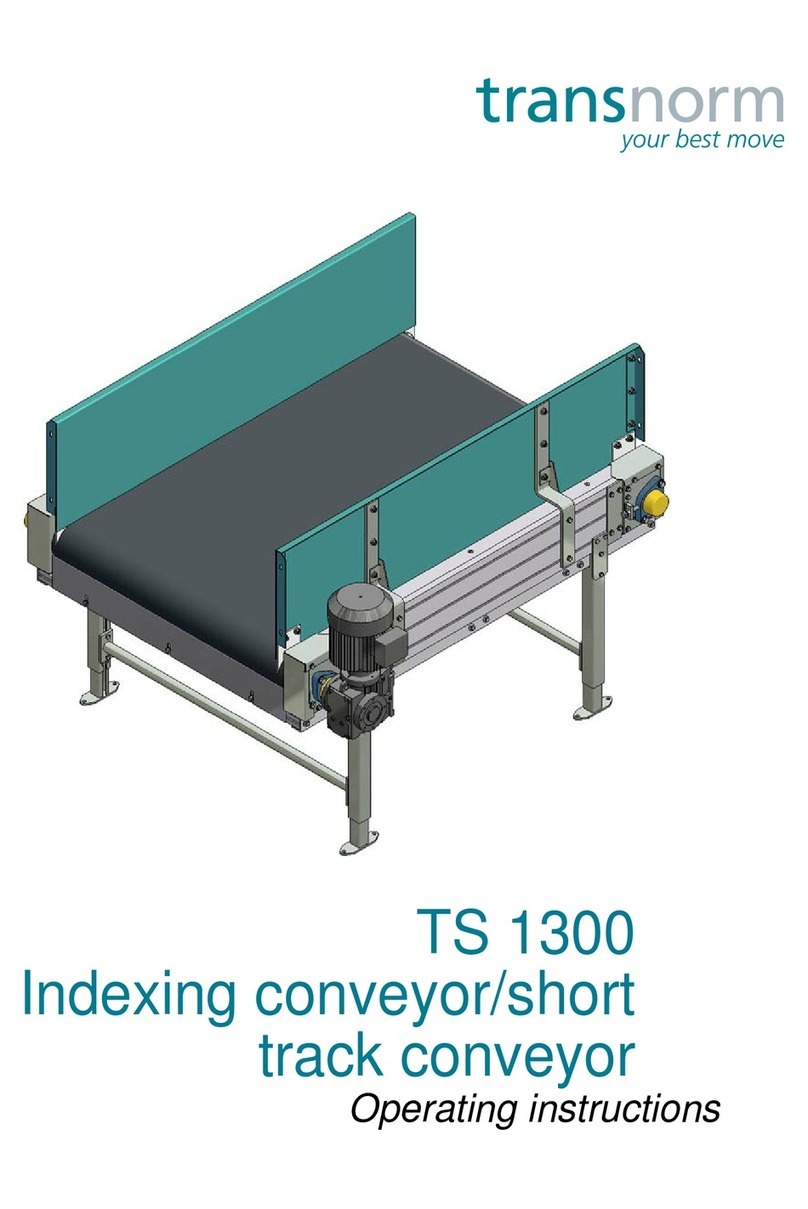 transnorm TS 1300 operating instructions