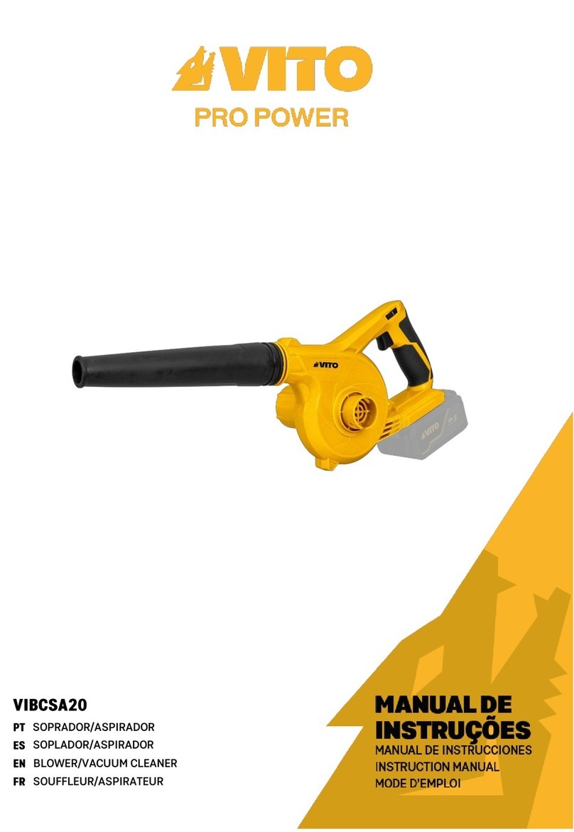VITO PRO POWER VIBCSA20 instruction manual
