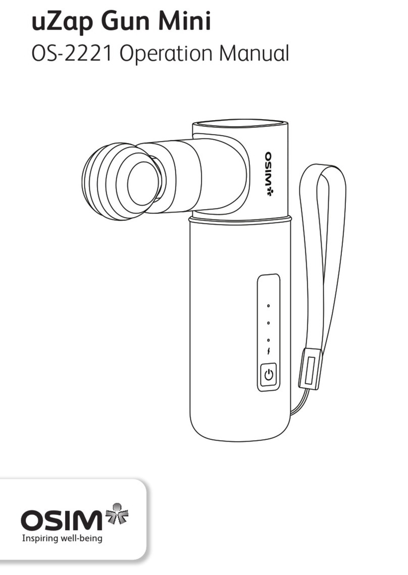 OSIM uZap Gun Mini User manual
