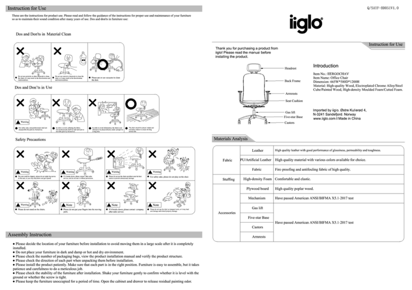 Iiglo IIERGOCHAV Instructions for use Iiglo IIERGOCHAV Instructions for use