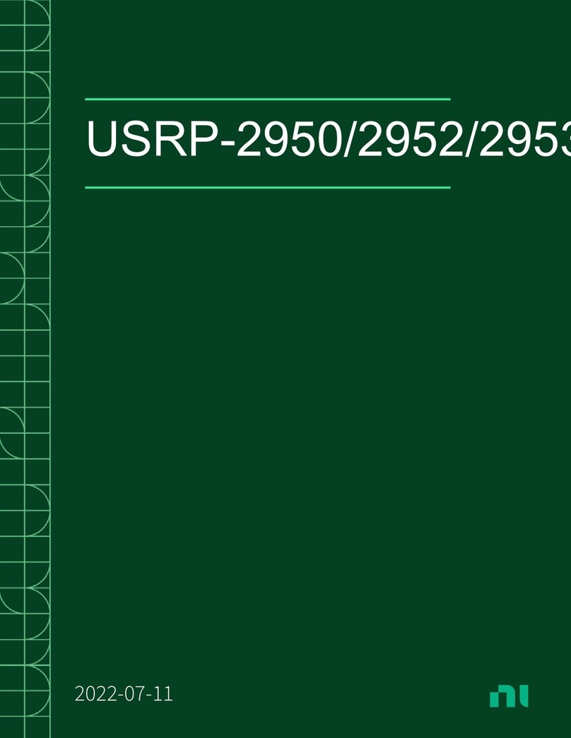 National Instruments USRP-2950 User manual