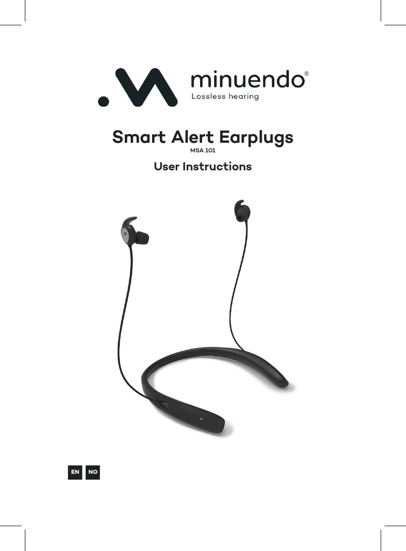 minuendo MSA 101 User instructions