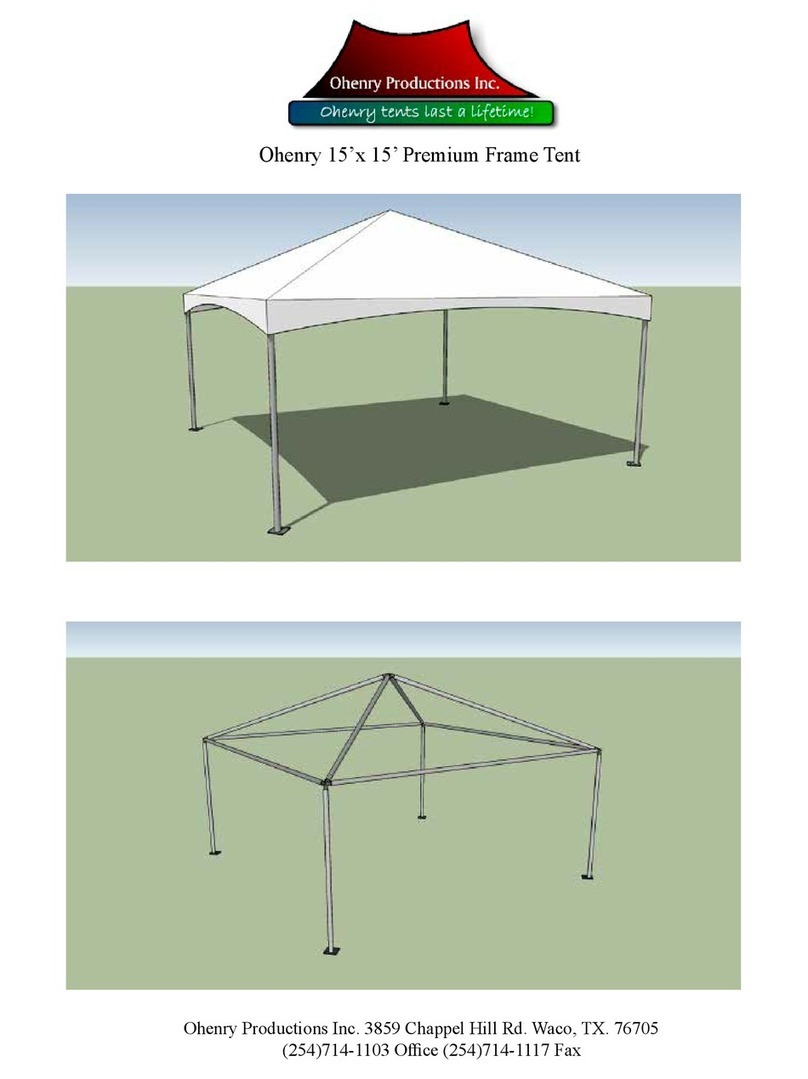 Ohenry Productions Premium 15x15 quick start guide