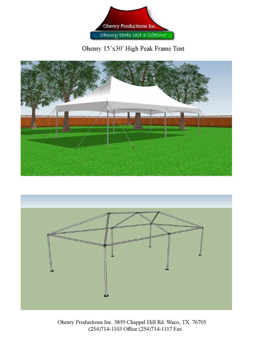 Ohenry Productions 15x30 User manual Ohenry Productions 15x30 User manual