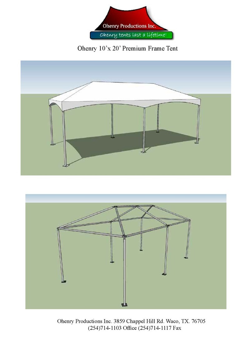 Ohenry Productions Premium 10x20 quick start guide