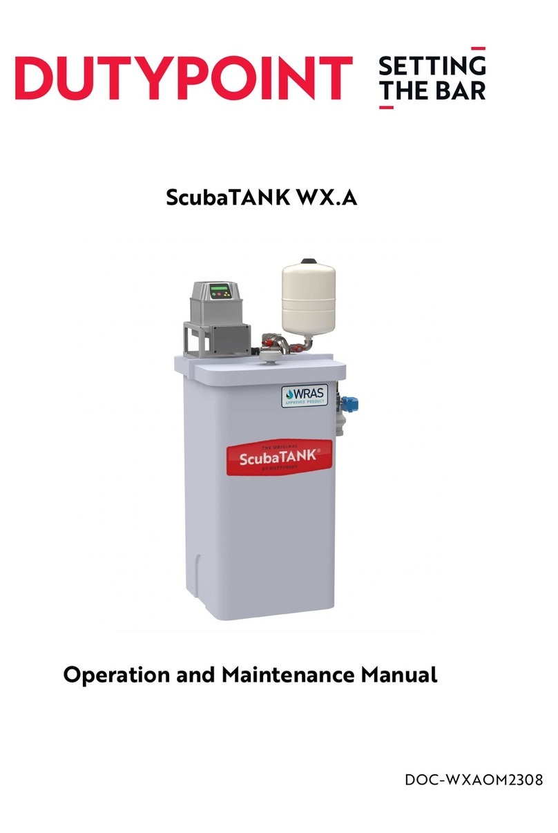 Dutypoint ScubaTANK WX.A Operation and maintenance manual