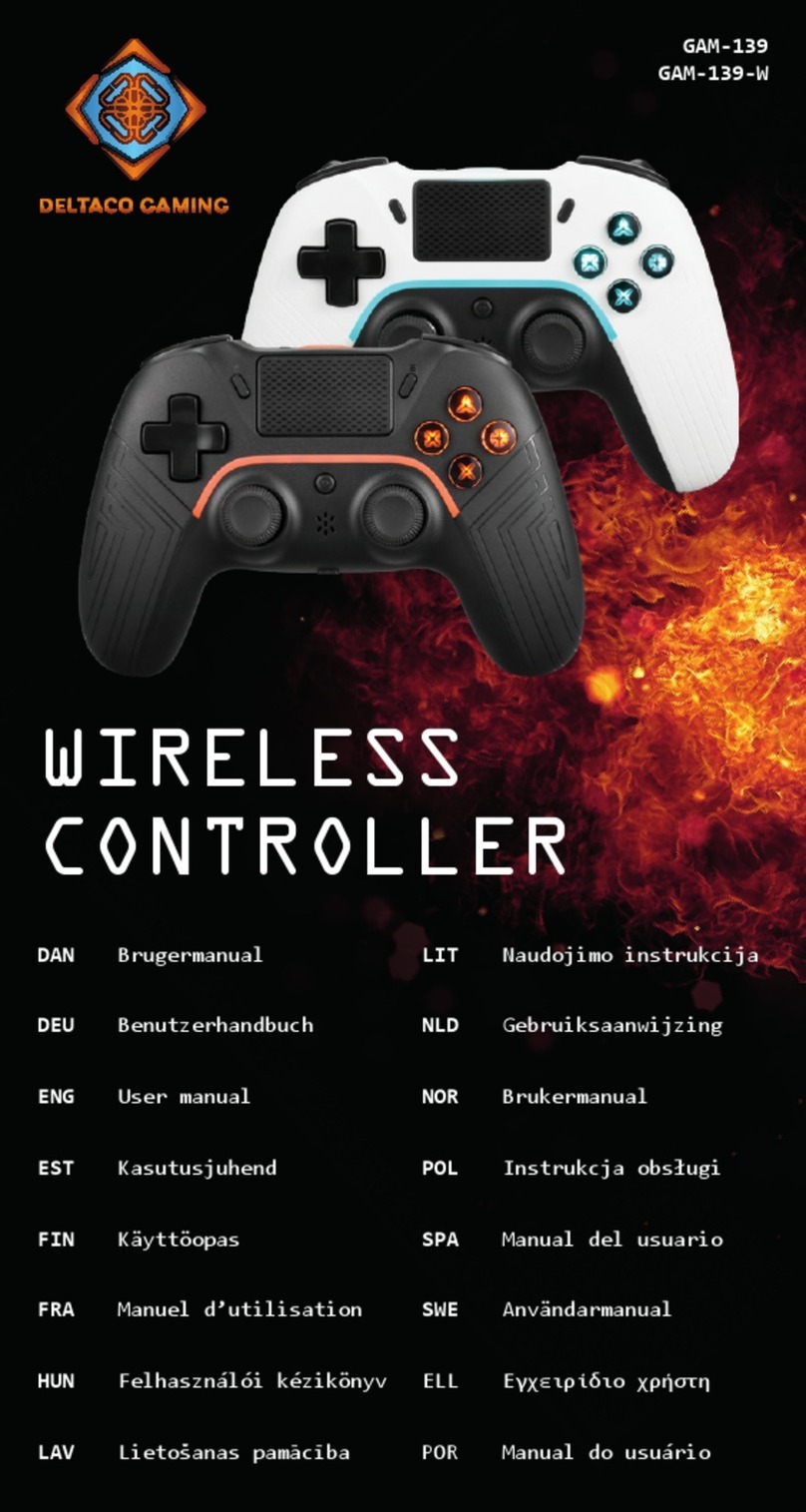 Deltaco Gaming GAM-139 User manual