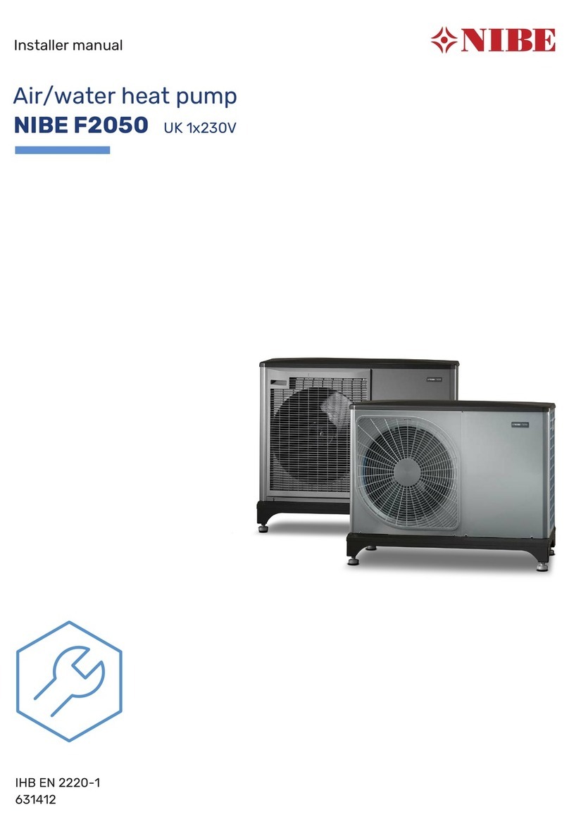 Nibe F2050 Installer manual