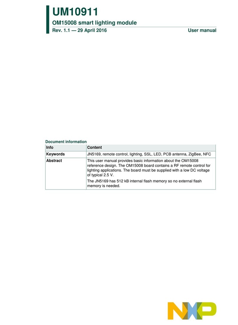 NXP Semiconductors OM15008 User manual
