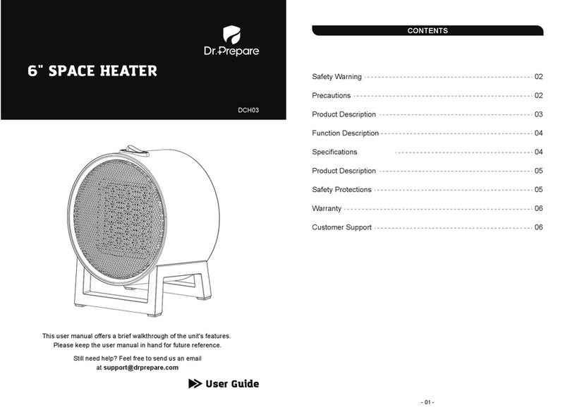 Dr.Prepare DCH03 user guide Dr.Prepare DCH03 user guide