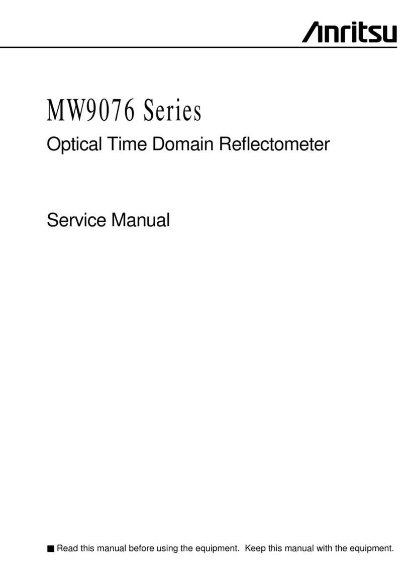 Anritsu MW9076 Series User manual Anritsu MW9076 Series User manual