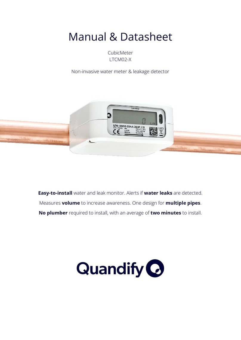Quandify CubicMeter LTCM02-X manual