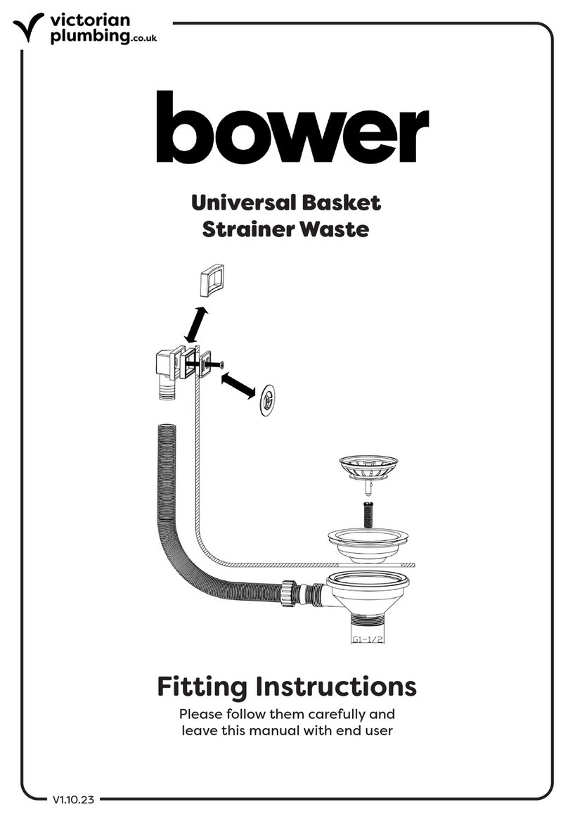Victorian Plumbing bower Fitting instructions