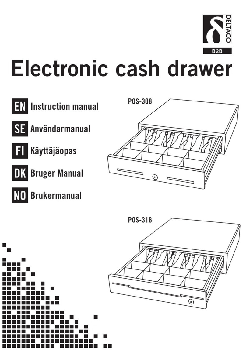 Delta POS-308 User manual