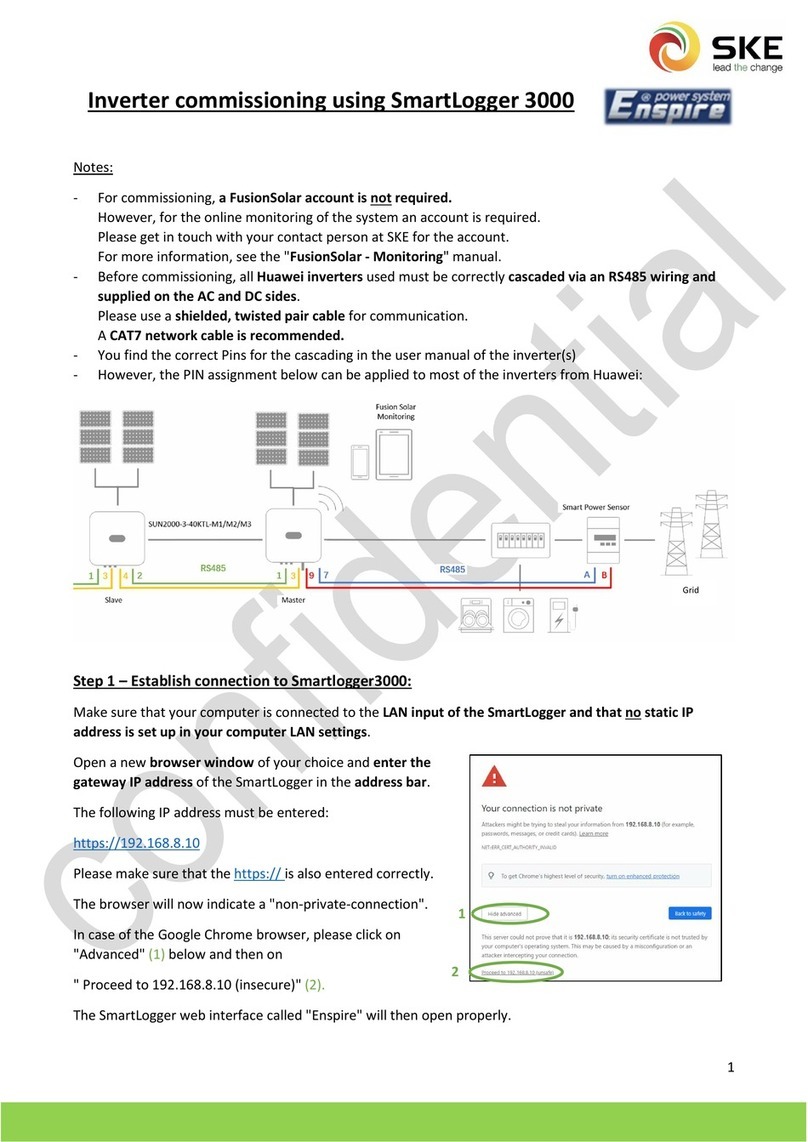 SKE SmartLogger 3000 manual