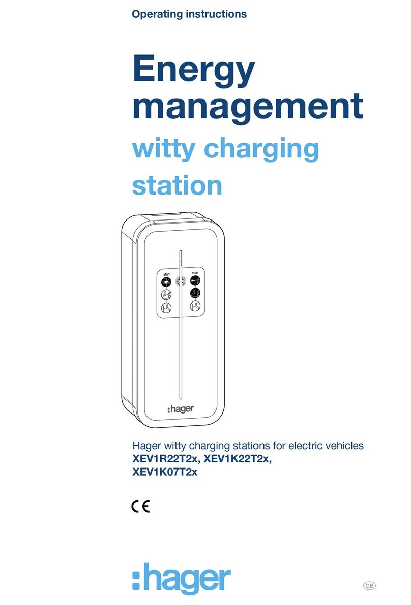 hager XEV1R22T2 Series operating instructions