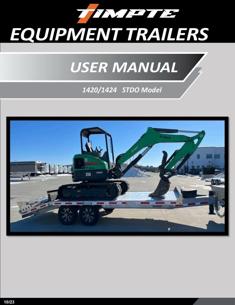 Timpte 1420 STDO User manual
