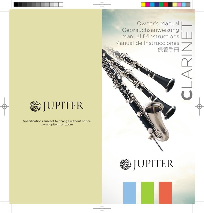 Jupiter 700 Series owner's manual