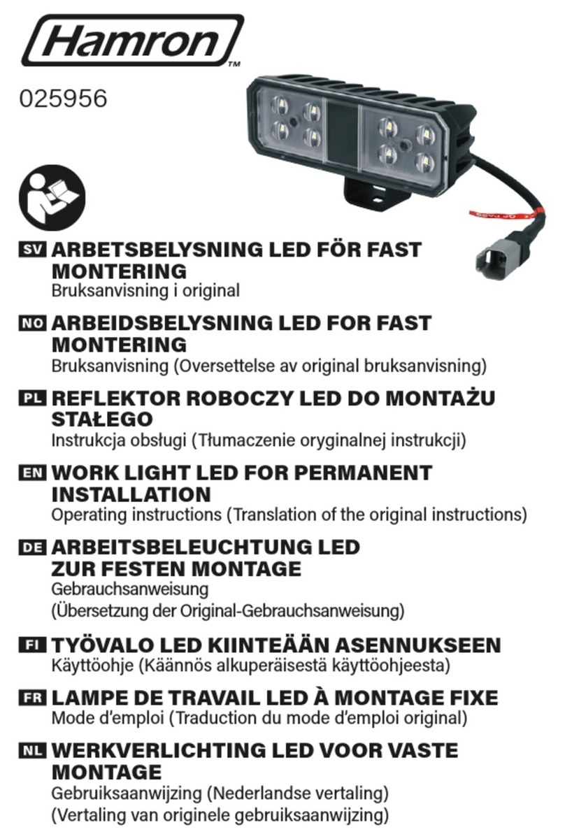 Hamron 025956 User manual