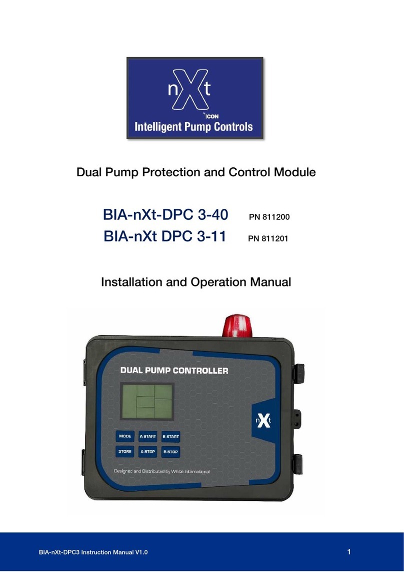 nxt BIA-nXt-DPC 3-40 Installation and operation manual