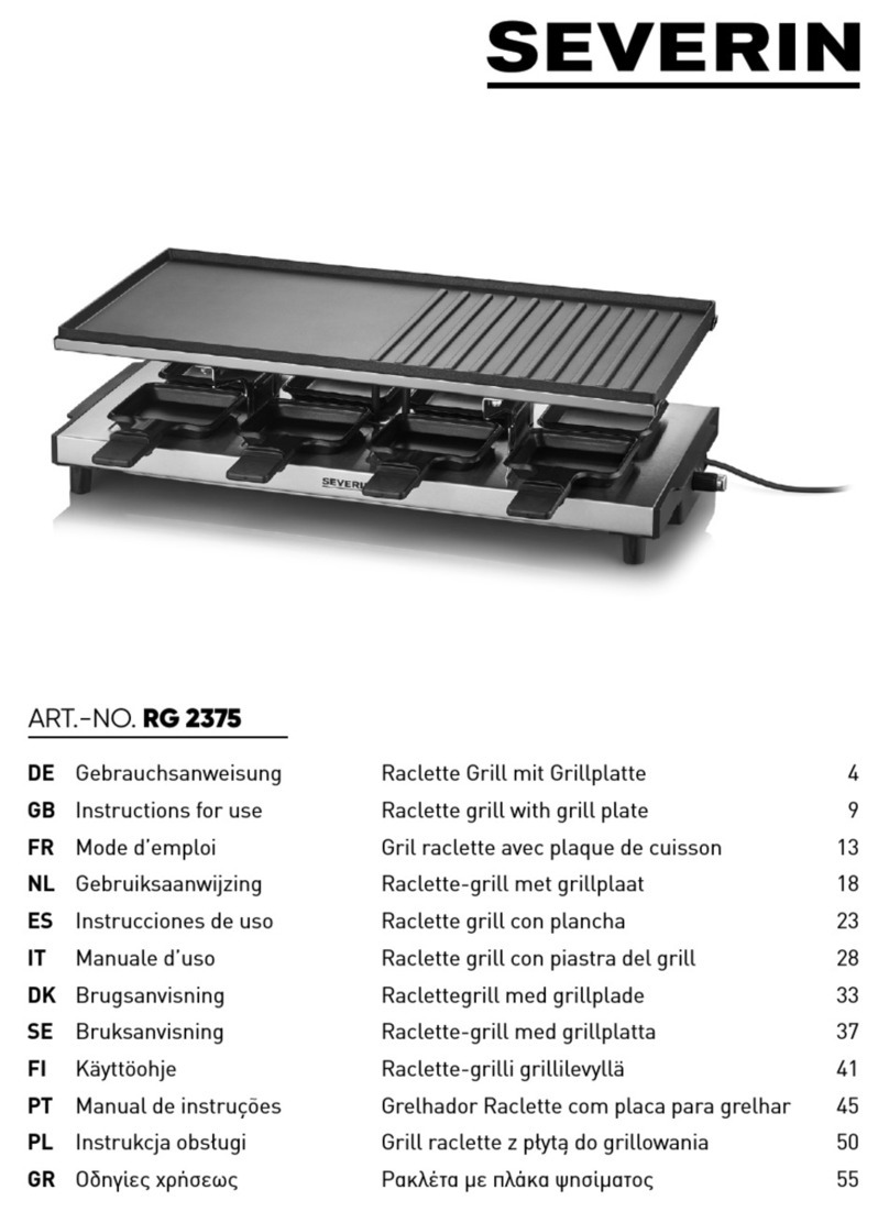 SEVERIN RG 2375 Instructions for use