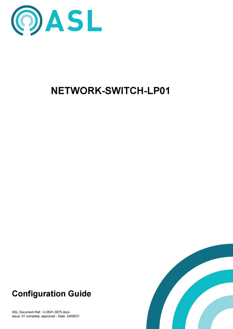 ASL INTERCOM LP01 User manual