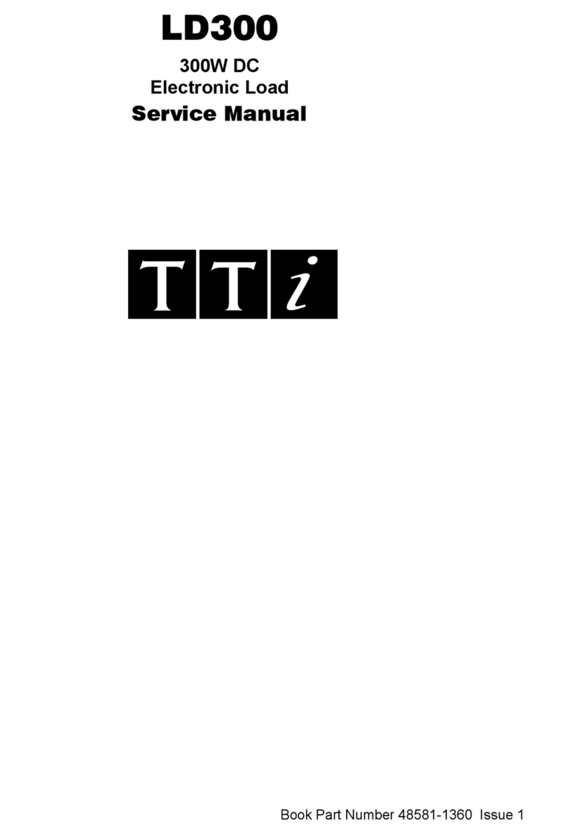 TTI LD300 User manual