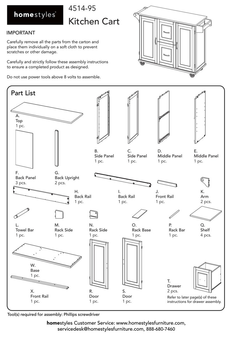 Home Styles 4514-95 manual