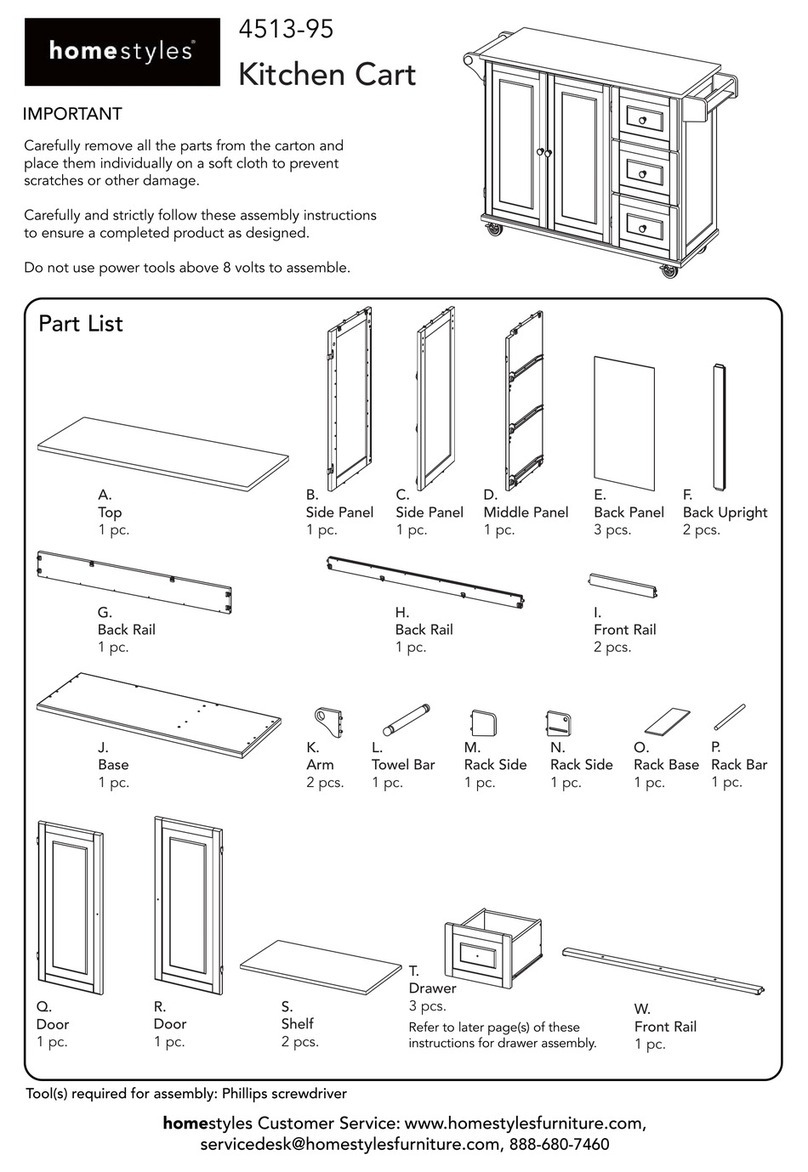 Home Styles 4513-95 manual