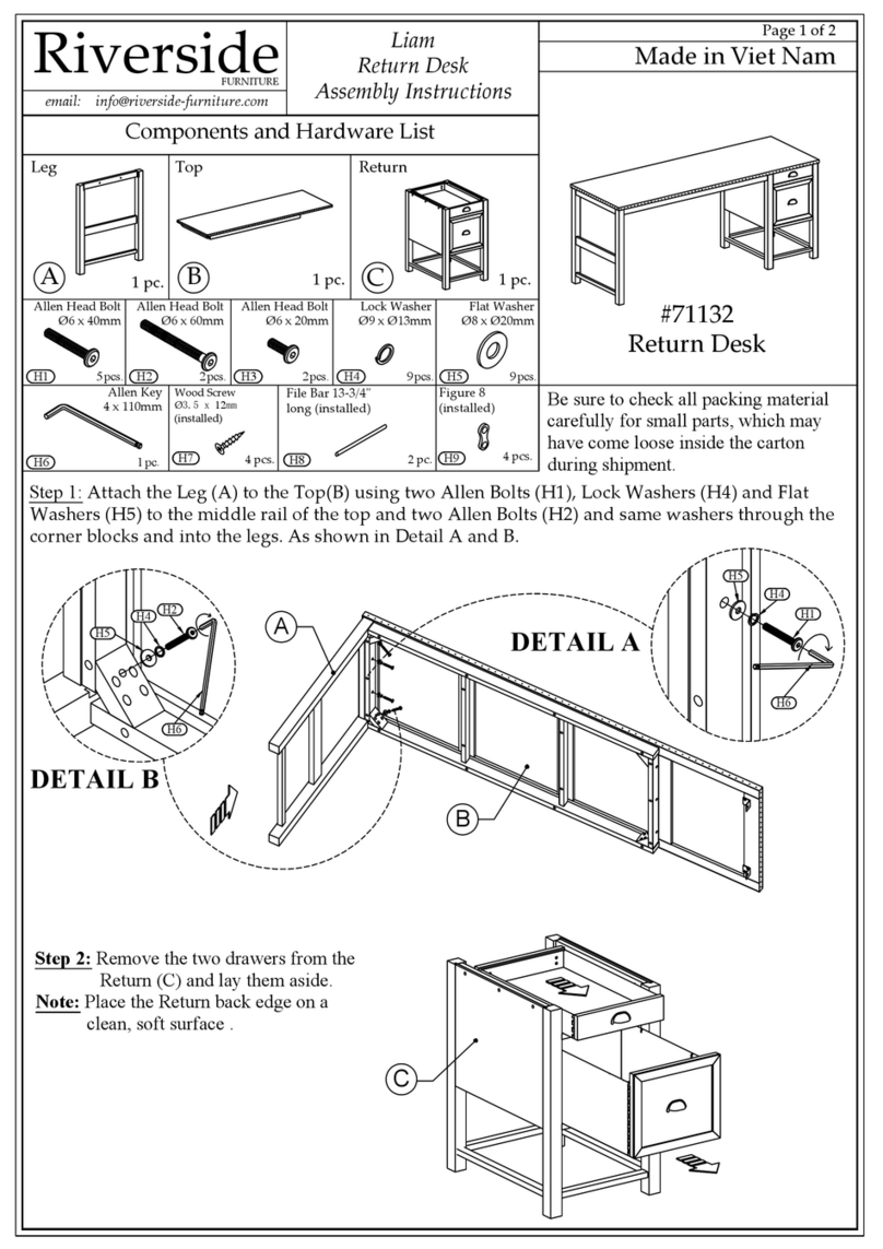 Riverside Liam 71132 User manual Riverside Liam 71132 User manual