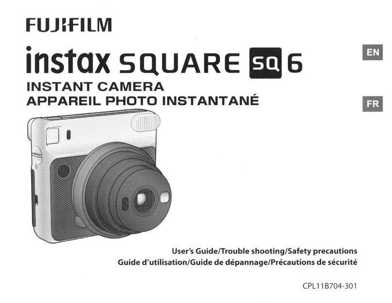 FujiFilm Instax Square SQ 6 User manual